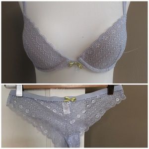 Victoria’s Secret bra and panty set